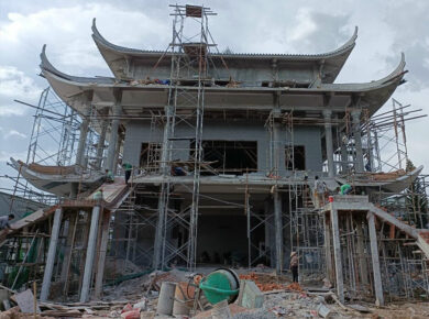 Thi Công Chùa Tại Đồng Nai