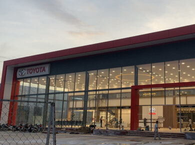 Thi Công Nhà Xưởng Gara Ô Tô Tại Bình Dương