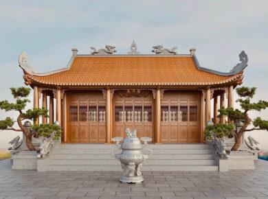 Thiết Kế Chùa Tại Long An